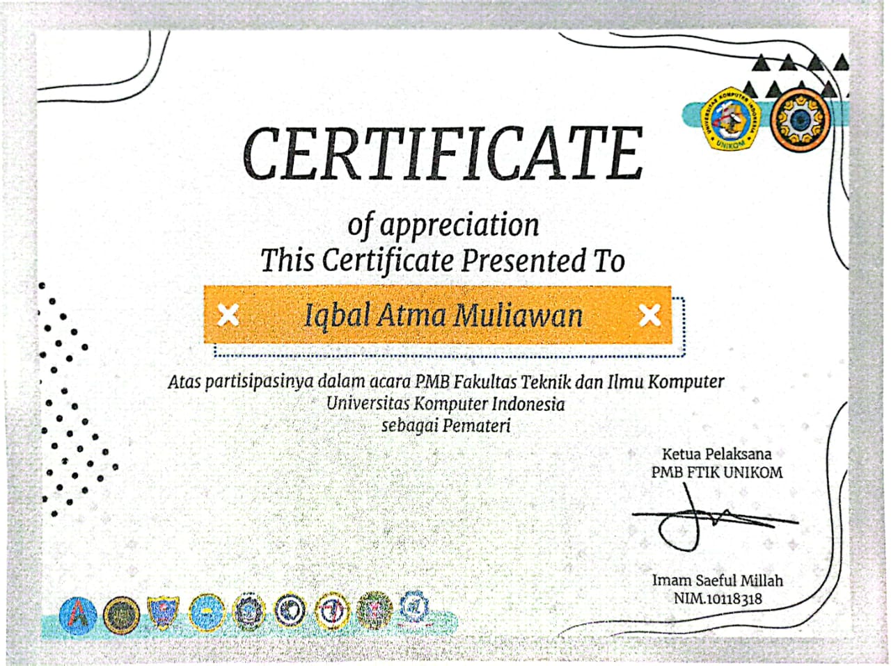 PMB Fakultas Teknik dan Ilmu Komputer