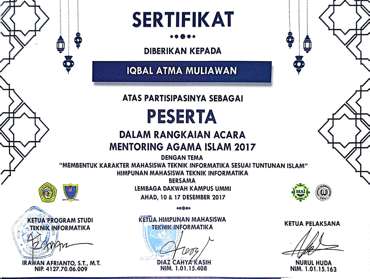 Mentoring Agama Islam (MAI)