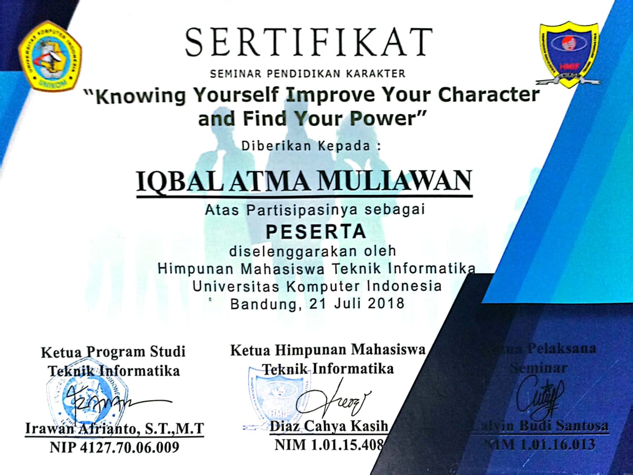 Seminar Pendidikan Karakter (Pendikar)